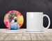 Hippie Animal Cockatoo Large Sandstone Coasters Pack Of 4 Absorbent Round Coasters Decor Gifts For Men Or Women, 4 In, Multicolor_maomaolike.com