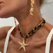 Ingemark 7 Styles Ethnic Multilayer Velvet Chain Necklace Women 2025 New Fashion Metal Conch Starfish Heart Pendant Neck_maomaolike.com