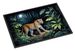 Leopard Nighttime In The Jungle Doormat Front Door Mat Indoor Outdoor Rugs For Entryway, Non Slip Washable Low Pile, 24H X 36W_maomaolike.com