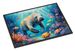 Summer Manatee Doormat Front Door Mat Indoor Outdoor Rugs For Entryway, Non Slip Washable Low Pile, 24H X 36W_maomaolike.com