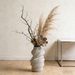 Organic Twist Ceramic Vase Minimalist Sculptural Decor · Contemporary Style_maomaolike.com