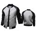 Men's Clothing supply new large pocket leather sleeve men's baseball jacket stand collar jacket J04_maomaolike.com