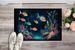 Bioluminescent Fish Doormat Front Door Mat Indoor Outdoor Rugs For Entryway, Non Slip Washable Low Pile, 24H X 36W_maomaolike.com