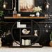 41.3" Console Table Sofa Table Entryway Console Table Narrow Wood Accent Tables_maomaolike.com