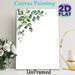 Eucalyptus Branch Painting Poster, Delicate Watercolor Style Poster, Soft Green Eucalyptus Leaves With Tiny Light Blossoms, Fresh Natural Vibe Ideal_maomaolike.com