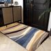 Living Room Rug Large Size Gorgeous Gold Frame Design Bedroom Rug Plush Thickened Machine Washable Thickened Underlay Interior Decorative Rug_maomaolike.com