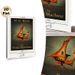 The Time Machine Themed Painting Poster, Vintage Sci-Fi Style Artistic Mechanical Vehicle Poster, Literary-inspired Wall Decor Ideal For Study, Living_maomaolike.com