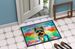 Cairn Terrier Hippie Dawg Doormat Front Door Mat Indoor Outdoor Rugs For Entryway, Non Slip Washable Low Pile, 24H X 36W_maomaolike.com