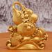 Gold-plated Fortune Gourd For Prosperity, Office Entrance, Wine Cabinet, Home Feng Shui Ornament, Metal Craft_maomaolike.com
