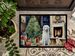 Kuvasz Cozy Christmas Doormat Front Door Mat Indoor Outdoor Rugs For Entryway, Non Slip Washable Low Pile, 24H X 36W_maomaolike.com