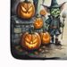 Goblins Spooky Halloween Memory Foam Kitchen Mat Machine Washable Anti-Fatigue Mat Cushion Comfort Bath Mat Or Kitchen Rug_maomaolike.com
