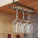 Wine Glass Rack, Upside-down Hanging Wine Glass, No Drilling Required, Suitable For Home Use, Living Room Wine Cabinet Storage._maomaolike.com