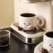 Cartoon Minimalist Ceramic Coffee Cup And Dish Set Gift Box Set_maomaolike.com