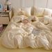 A-Class Thick Pure Cotton Four-Piece Bedding Set, Spring Summer Bed Linen For Maternity Student Bedroom
_maomaolike.com