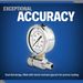 ESSENTIAL WASHER Pressure Washer Gauge Kit 5800 PSI, 3/8 Inch Quick Connect With Plug, Pressure Gauge For Power Washer_maomaolike.com