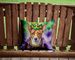 Basenji King Of Mardi Gras Throw Pillow Machine Washable, Indoor Outdoor Decorative Pillow For Couch, Bed Or Patio, 14Hx14W_maomaolike.com