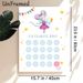 Fairy Mouse Reward Chart Painting Poster, Whimsical Watercolor Cute Fairy Mouse With Star Wand Poster, Practical Progress-tracking Design To Celebrate_maomaolike.com