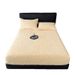 Winter Taffeta Single Piece Thickened Coral Milk Cover Non-Slip Mattress Protector Fleece Bed Sheet Set_maomaolike.com