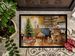 Golden Retriever Christmas Cookies Doormat Front Door Mat Indoor Outdoor Rugs For Entryway, Non Slip Washable Low Pile, 24H X 36W_maomaolike.com