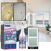 Jue-Fish Bathroom Cleaner, Shower Room Glass Scale Cleaner Stainless Steel Wash Basin Bathtub Decontamination_maomaolike.com