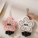 Rich Flower Coral Fleece Thickened Hand Towel Kitchen Hanging Dual Purpose Towel Absorbent Quick Drying Square Towel Does Not Shed Hair_maomaolike.com