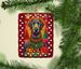 Irish Wolfhound Holiday Christmas Porcelain Ornament Christmas Tree Hanging Decorations For Home Christmas Holiday, Rectangle, Gift, Multicolor_maomaolike.com