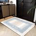Living Room Rug Large Size Gorgeous Gold Frame Design Bedroom Rug Plush Thickened Machine Washable Thickened Underlay Interior Decorative Rug_maomaolike.com