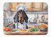 Black And Tan Coonhound The Chef Memory Foam Kitchen Mat Machine Washable Anti-Fatigue Mat Cushion Comfort Bath Mat Or Kitchen Rug_maomaolike.com