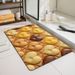 Bathroom Mat Toilet Mat Shower Mat Entrance Rug Absorbent Non-Slip Mat Soft Quick-Dry Machine Washable_maomaolike.com