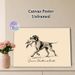 German Shorthaired Pointer Hunting Painting Poster, Vintage Ink-drawn Monochrome Scene Poster, Timeless Hunting Dog Artwork, Ideal For Living Room And_maomaolike.com