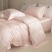 Wholesale Nordic Light Luxury 60s Lenzing Tencel Four-Piece Summer Simple Embroidery Naked Sleep Double-Sided Cool Feeling 4-Piece_maomaolike.com