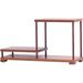 Solid Wood Rosewood Small Curio Kung Fu Tea Set Teapot Teacup Jade Storage Display Rack_maomaolike.com