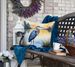 Blue Heron In The Golden Hour Throw Pillow Machine Washable, Indoor Outdoor Decorative Pillow For Couch, Bed Or Patio, 18Hx18W_maomaolike.com