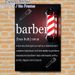 Barber Definition Painting Poster, Sleek Dark-themed Graphic Poster, Witty Descriptive Design Suitable For Barbershops And Grooming Studios_maomaolike.com