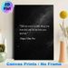 Edgar Allan Poe Quote Painting Poster, Minimalist Monochrome Typographic Poster, Thought-provoking Literary Quote Decor For Bedroom, Study Or Living_maomaolike.com