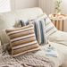 3D Striped Jacquard Luxury High-End Soft Cushion Villa Showroom Decorative Sofa Pillow Cover_maomaolike.com