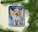 Wheaten Terrier My Angel Porcelain Ornament Christmas Tree Hanging Decorations For Home Christmas Holiday, Rectangle, Gift, Multicolor_maomaolike.com