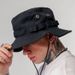 Hot Sale 2024 New Pocket Design Trend Retro Street Function Bucket Hat Men and Women Drawstring Adjustable Big Eaves Sunshade_maomaolike.com
