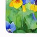 Illinois Violet In Watercolor Memory Foam Kitchen Mat Machine Washable Anti-Fatigue Mat Cushion Comfort Bath Mat Or Kitchen Rug_maomaolike.com