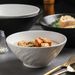 Matte Ceramic Conical Trumpet Large Soup Japanese Rice Salad Snail Instant Noodle Bowl_maomaolike.com