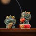 Pair Of Lucky Stone Lions Healing Energy Good Things Happen Creative Crafts Ornaments Company Personal Souvenirs_maomaolike.com