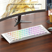 Tilt Heightening Bracket Laptop External Keyboard Rack Invisible Heat Dissipation Office Decoration Tray_maomaolike.com