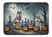 Akita Spooky Halloween Memory Foam Kitchen Mat Machine Washable Anti-Fatigue Mat Cushion Comfort Bath Mat Or Kitchen Rug_maomaolike.com