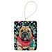 Shar Pei Christmas Porcelain Ornament Christmas Tree Hanging Decorations For Home Christmas Holiday, Rectangle, Gift, Multicolor_maomaolike.com