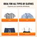 VEVOR Hangers, 0.2 In Ultra-Thin, 50 Pack White Plastic Hangers With Stable Triangular Top Structure & Wider Notch Design, Non-Slip Space Saving Hangers, Fit For T-Shirt, Shirt, Sling & Pant_maomaolike.com
