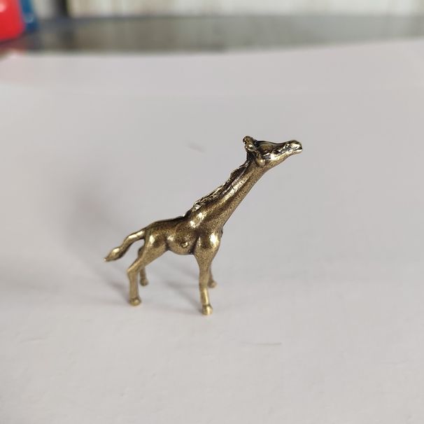 Miniature Landscape Simulation Animal Cute Giraffe Figurine Doll Succulent Bonsai Gardening Fence Decoration Landscaping Prop_maomaolike.com