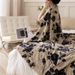 Class A Three-Dimensional Carved Milk Velvet Autumn Winter, Suitable For Naps, Office Air Conditioning, Sofa, Small Quilt, Shawl,_maomaolike.com