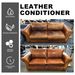 Jakehoe Leather Conditioner, Leather Shoes Leather Clothing Sofa Seat Leather Products Clean Decontamination Brightening_maomaolike.com