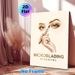 Microblading Eyebrows Painting Poster, Luxury Golden-toned Brow Styling Illustration Poster, Stylish Beauty-themed Decor Ideal For Beauty Salons And_maomaolike.com