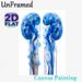 Kidney-Tree Fusion Anatomy Painting Poster, Vibrant Watercolor-style Blue Artistic Organ-Tree Poster, Unique Anatomical Artwork Ideal For Medical_maomaolike.com